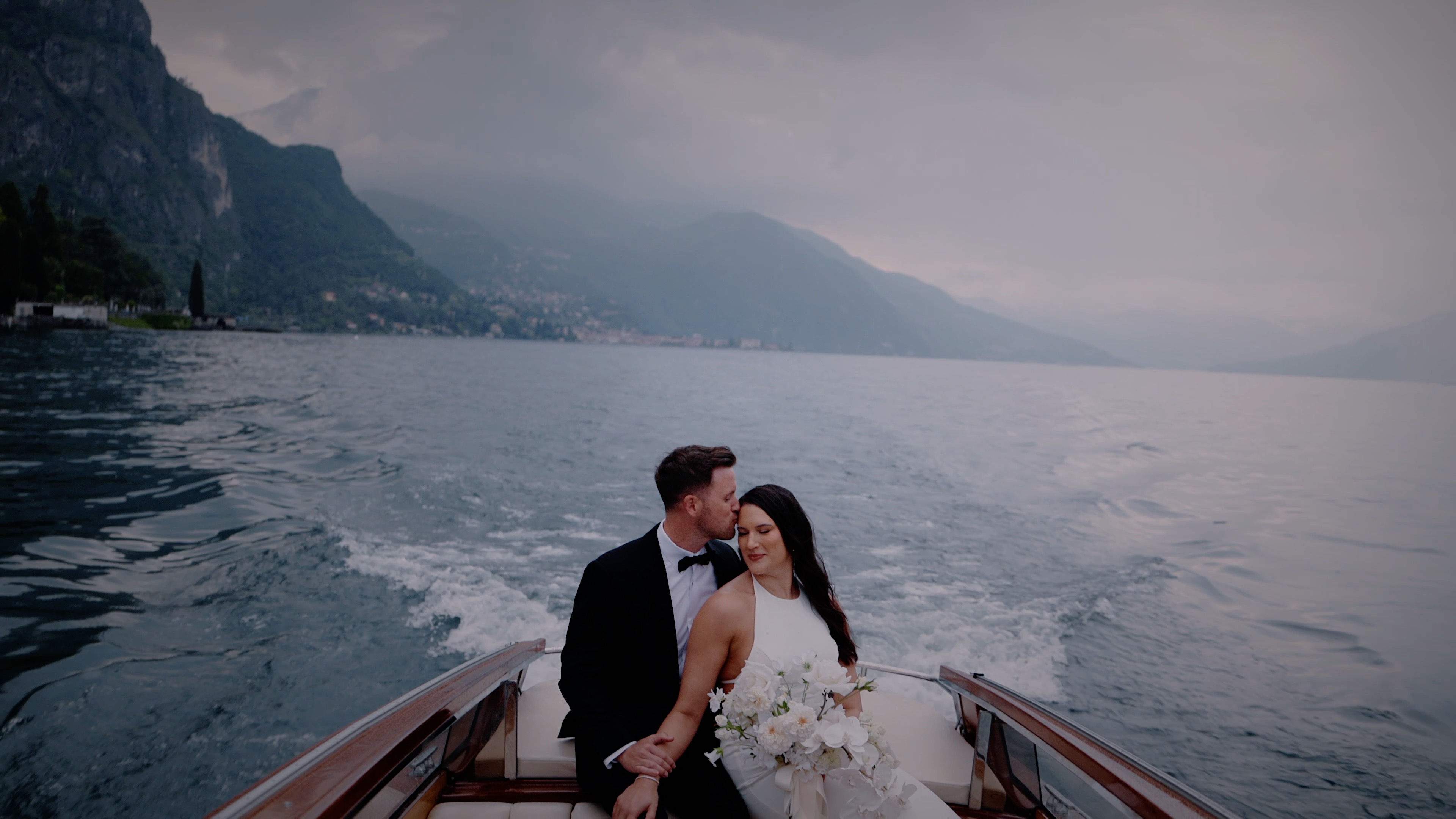 Lake Como Wedding Film - Boat Tour