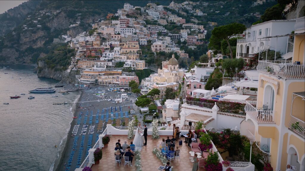 Cinematic wedding film Hotel Marincanto Positano