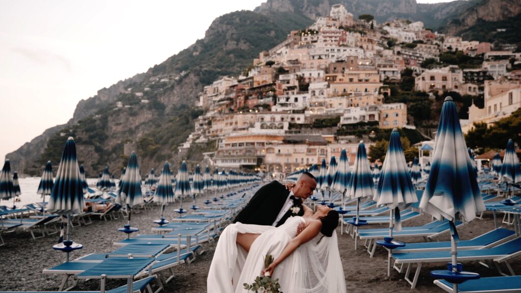 Positano wedding video - beach