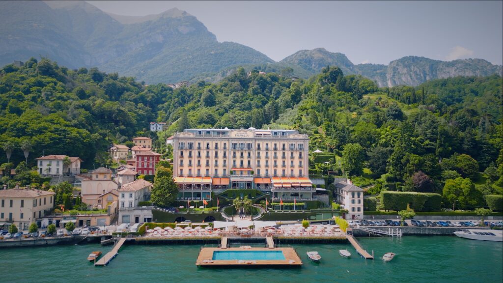 Cinematic wedding video Grand Hotel Tremezzo Lake Como